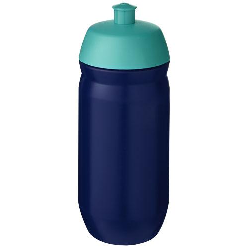 Bouteille de sport publicitaire 500 ml HydroFlex™ Bleu aqua et Bleu